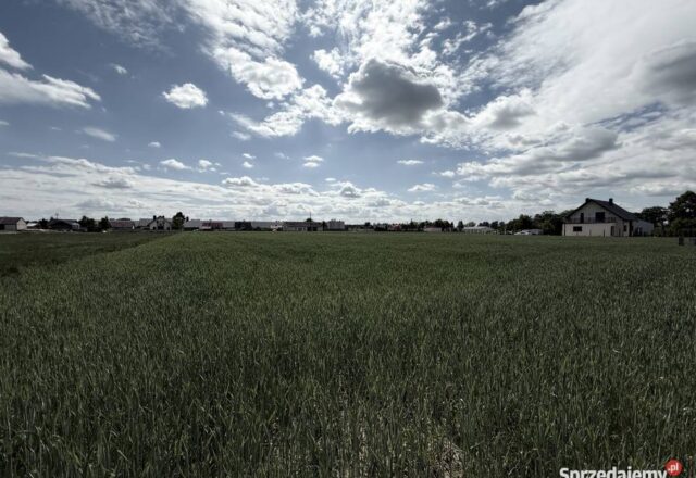 Działki budowlane z MPZP –  Gostków/ Poddębice